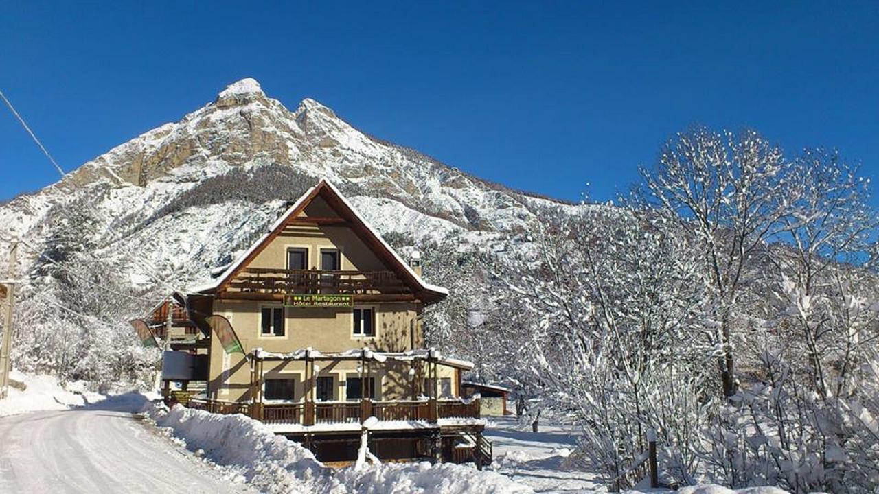 Hotel Le Martagon Villars-Colmars Buitenkant foto